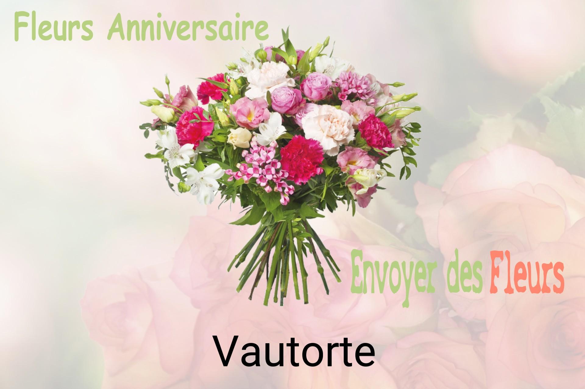 Bouquet de fleurs d’anniversaire livré à Vautorte